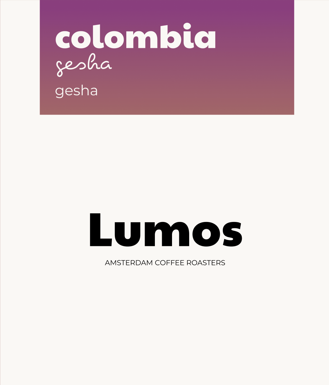 Colombia - Geisha